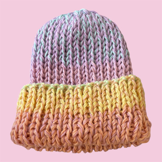 Bonnet multicolore Fraise (Adulte)