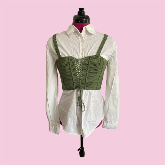 Corset Vert (Taille S)