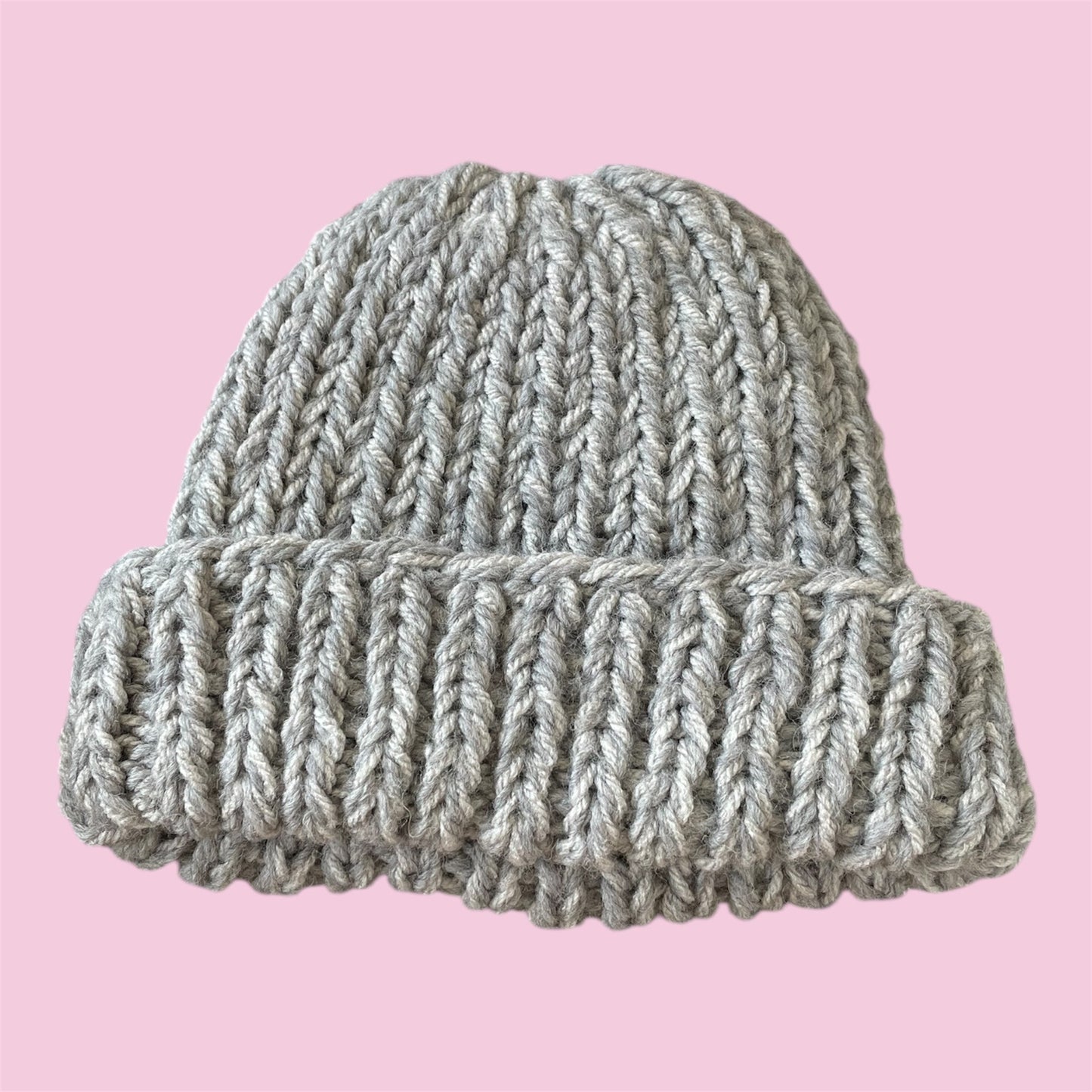 Bonnet gris chiné (Adulte)