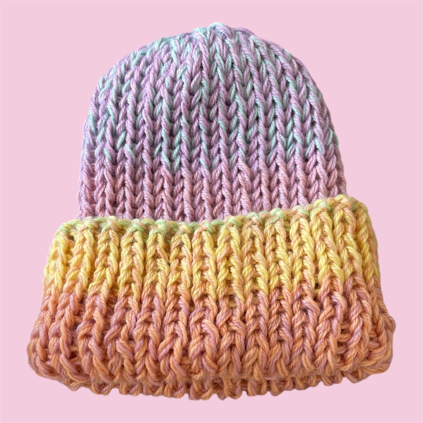 Bonnet multicolore Fraise (Adulte)