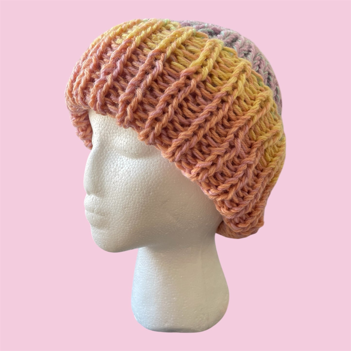 Bonnet multicolore Fraise (Adulte)