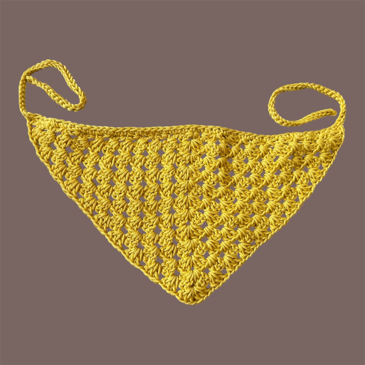 Bandana Granny moutarde