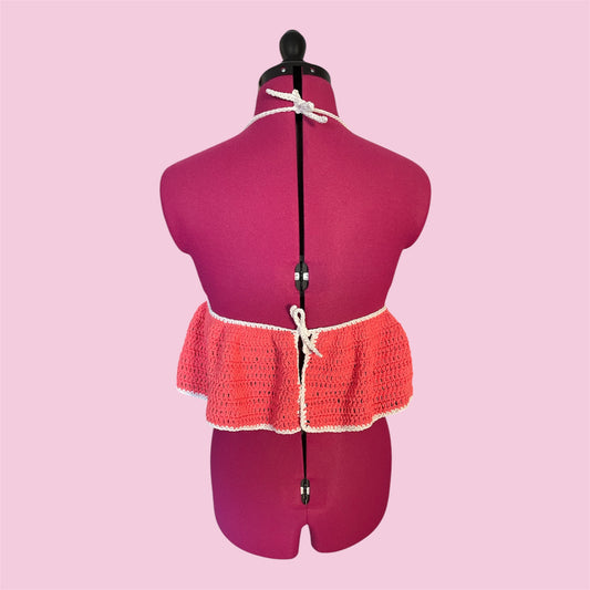 Top Patineuse Corail (Taille L)